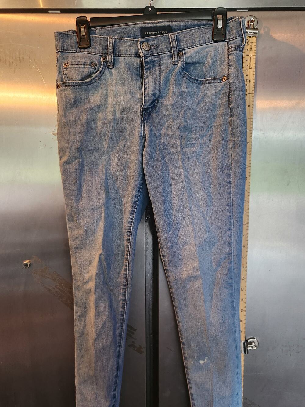 Aeropostale Women's Size 8 High Waisted Jegging Light Wash Skinny Jeans